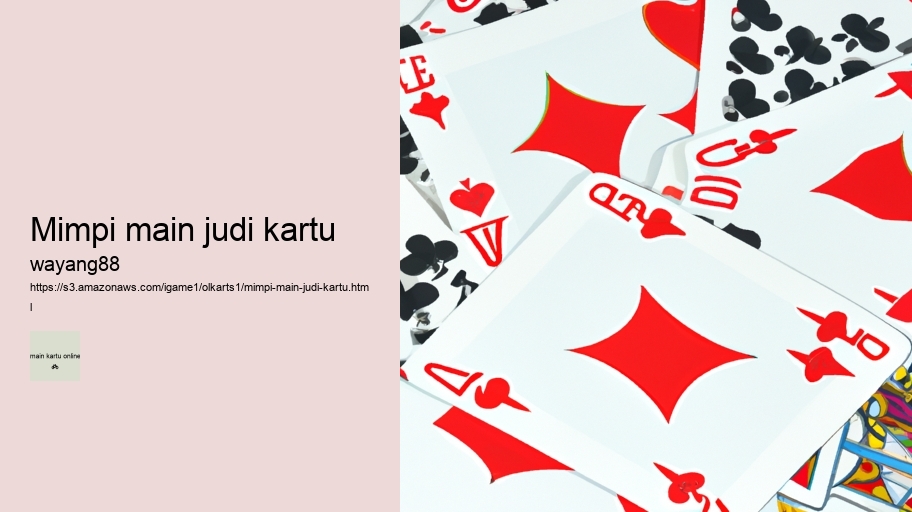 mimpi main judi kartu